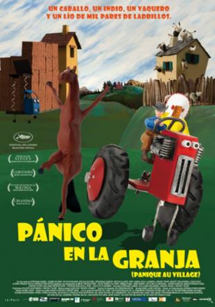 Póster Pánico en la granja