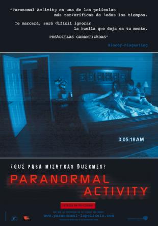 Póster Paranormal Activity