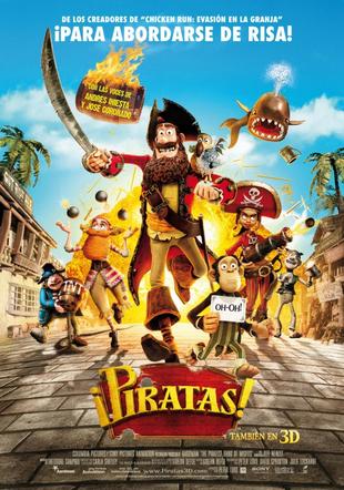 Póster ¡Piratas!