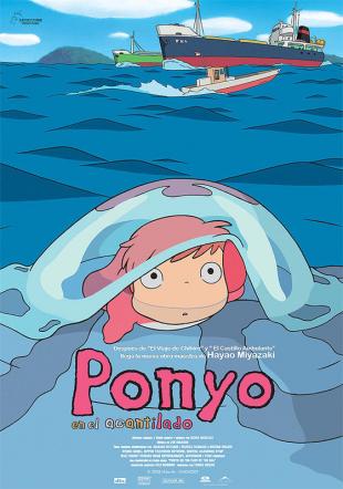 Póster Ponyo en el acantilado