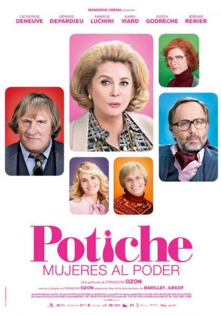 Póster Potiche, mujeres al poder