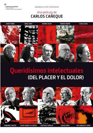 Póster Queridísimos intelectuales (del placer y el dolor)