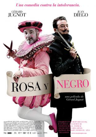 Póster Rosa y Negro