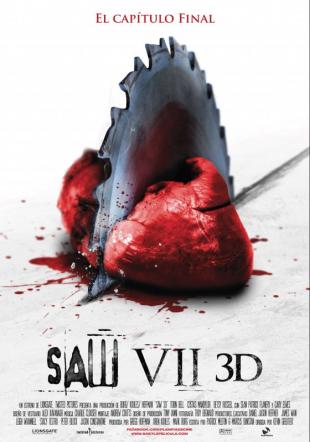 Póster Saw VII 3D