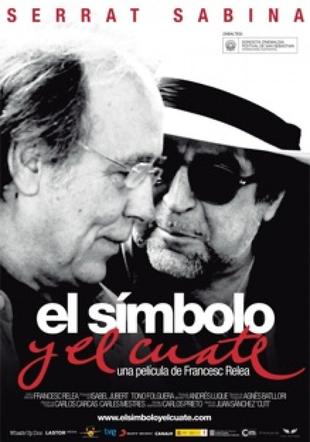 Póster Serrat y Sabina: El Símbolo y el cuate