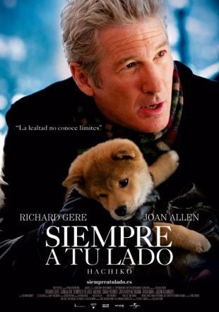 Póster Siempre a tu lado. Hachiko