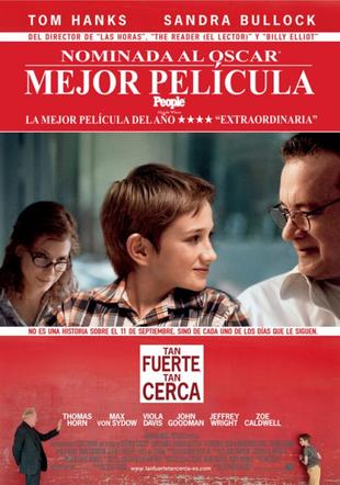 Póster Tan fuerte, tan cerca