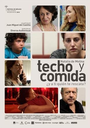 Póster Techo y comida