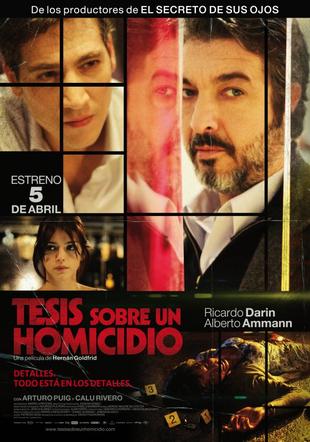 Póster Tesis sobre un homicidio