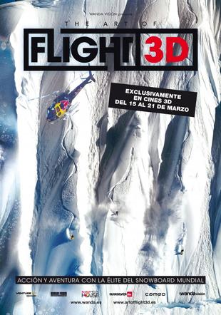 Póster The art of flight 3D