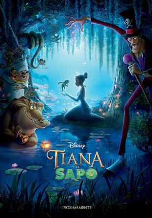 Póster Tiana y el sapo