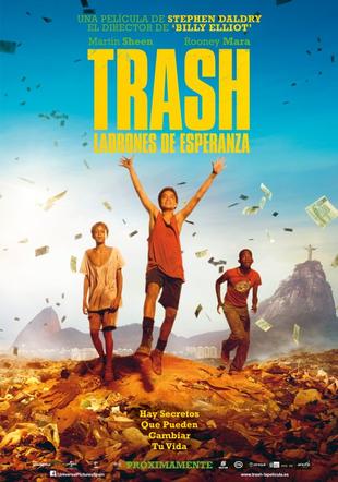 Póster Trash: ladrones de esperanza