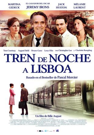 Póster Tren de noche a Lisboa