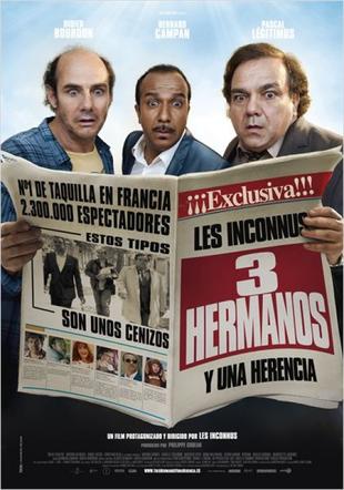 Póster Tres hermanos, una herencia