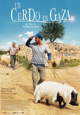 Póster Un cerdo en Gaza