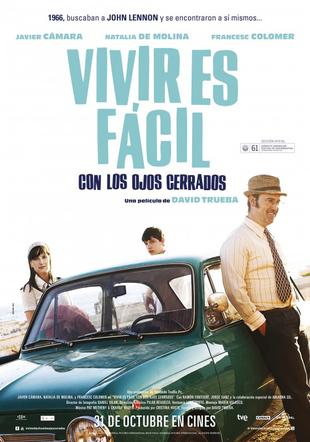 Póster Vivir es fácil con los ojos cerrados